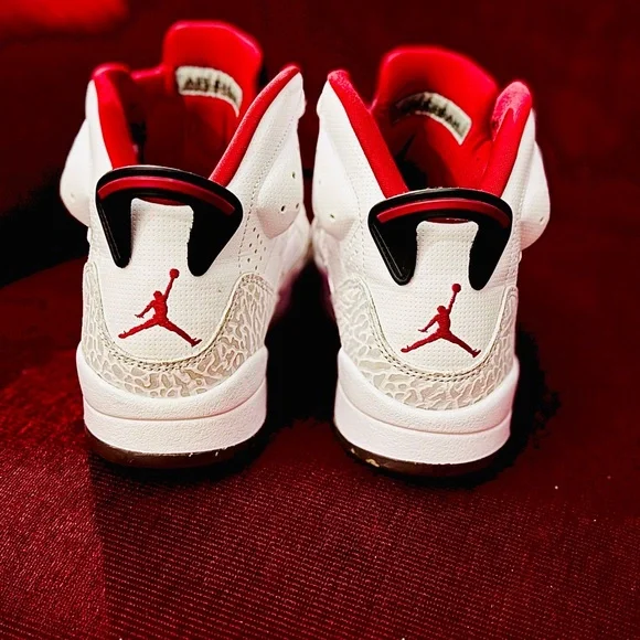 Nike Air Jordan Son of Mars “Fire Red” 512245-112 White/Gym Red/black **SOLD* - Picture 10 of 12